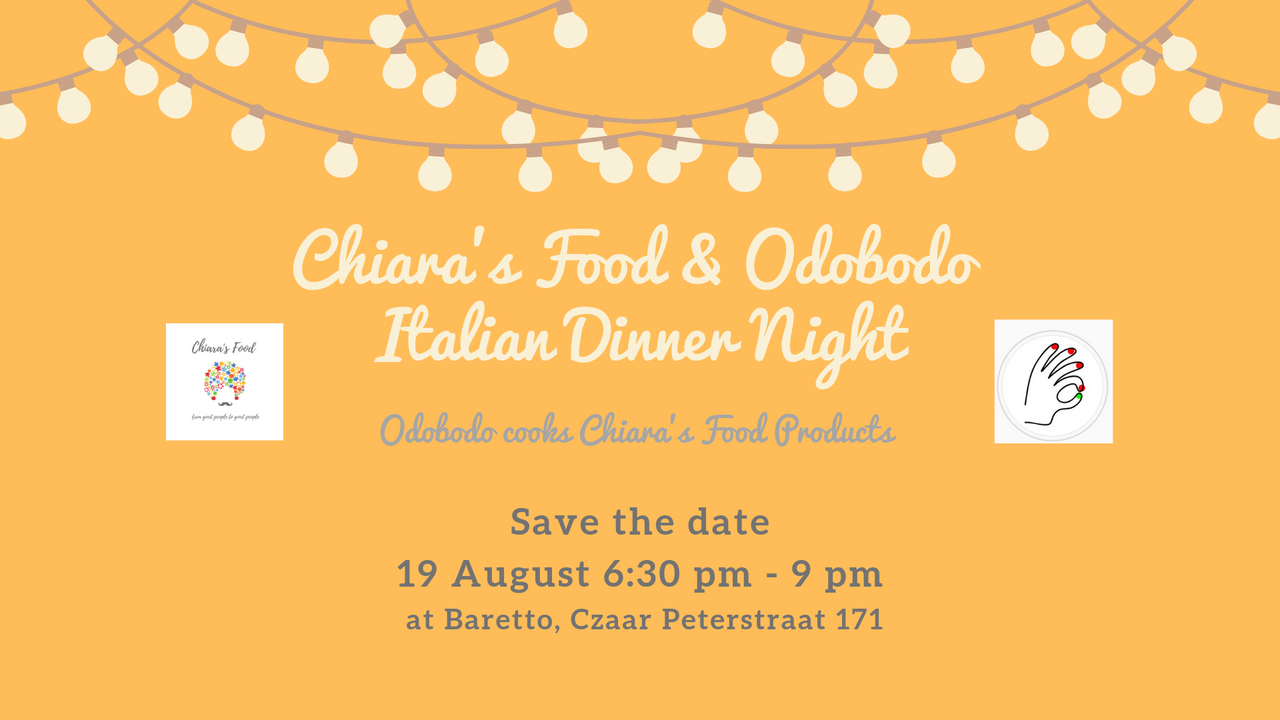 Chiara's Food Italian Dinner Night