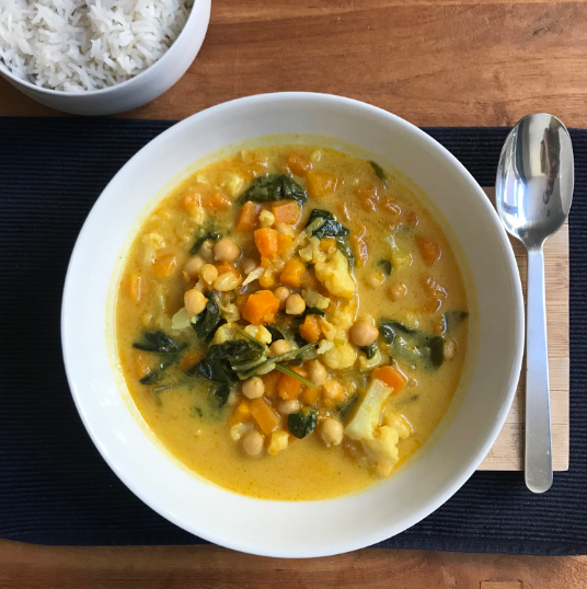 VEGAN CURRY WITH CHICKPEAS (X2)