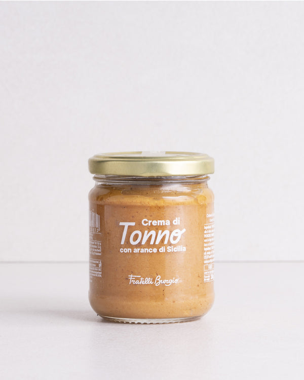 Tuna and Sicilian oranges spread - Crema di tonno con arance di Sicilia