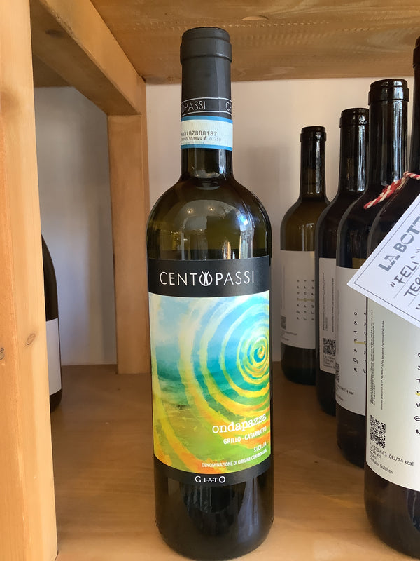 Centopassi Ondapazza Sicilian White Wine