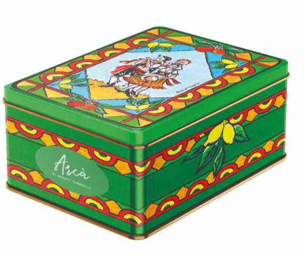 Sicilian biscuits Signature tin - biscotti siciliani latta d’autore