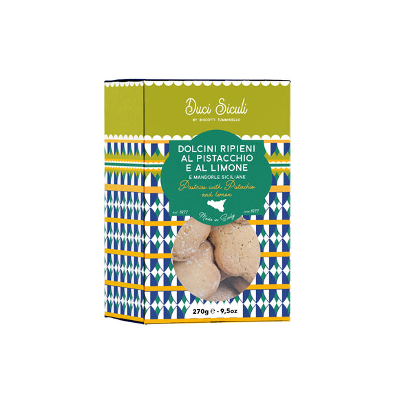 Dolcini Ripieni al pistacchio e al limone - Sweets with pistachio & Lemon Filling