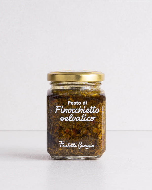 Sicilian Wild Fennel Pesto - Pesto al Finocchietto Selvatico