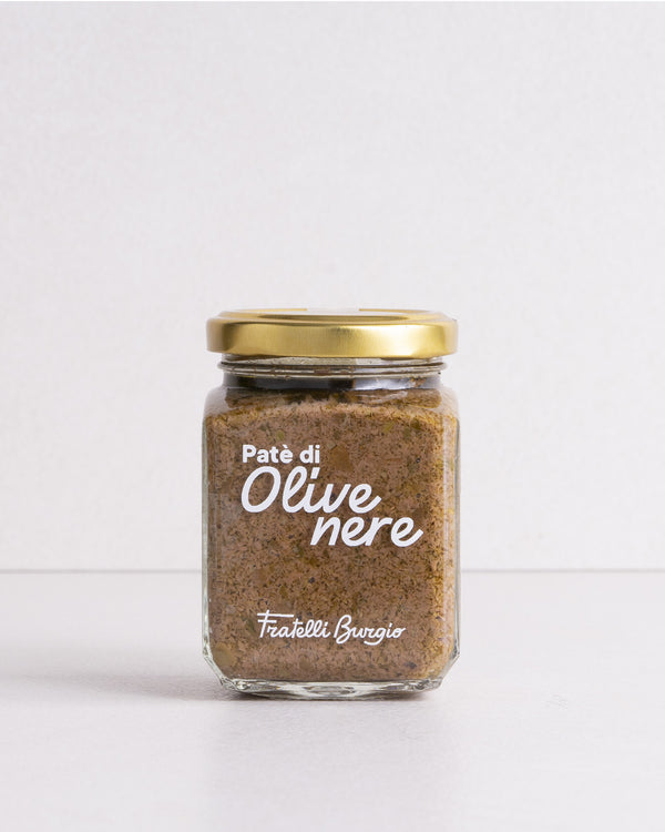 Sicilian black olives spread - Pate' di olive nere