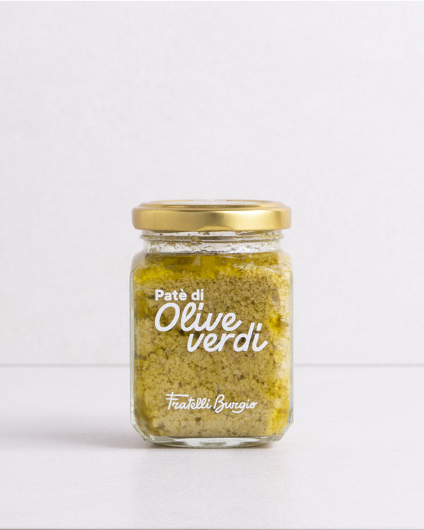 Sicilian green olives spread - Pate'di olive verdi