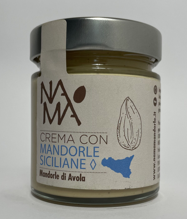 Sicilian Avola Almonds Spread - Crema con Mandorle Siciliane