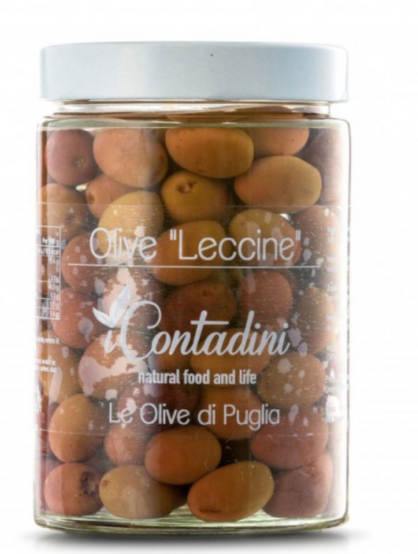 Leccine Olives in Brine - Olive Leccine in Salamoia
