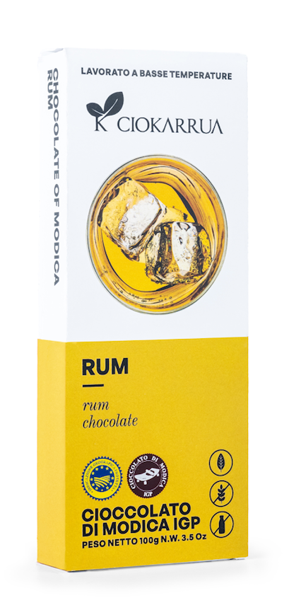 Cioccolato di Modica Rum - Ciokarrua