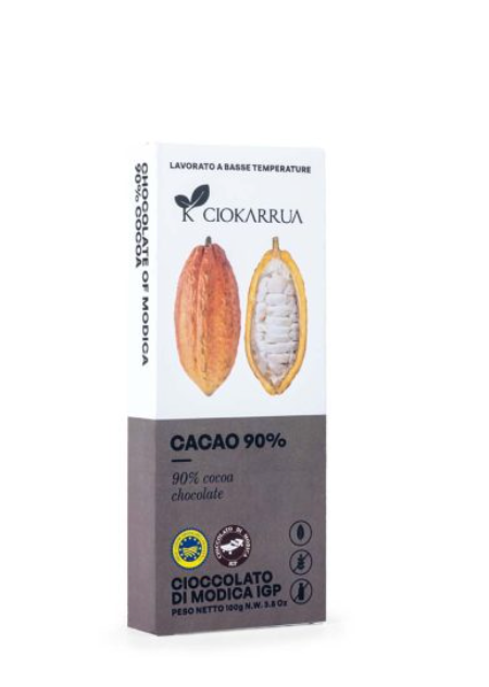Cioccolato Modica Cacao 90% - Ciokarrua