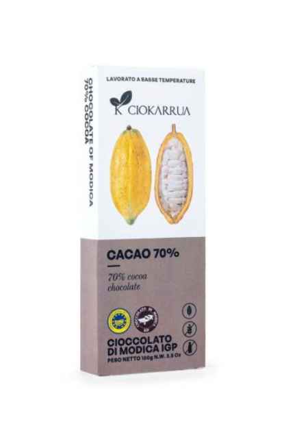 Cioccolato Modica Cacao 70% - Ciokarrua