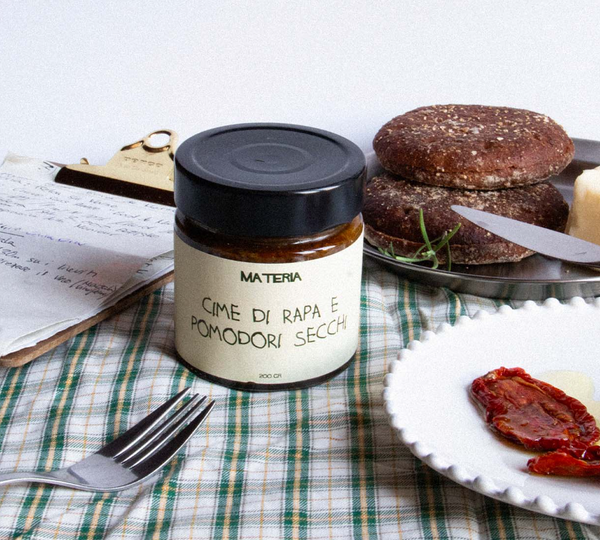 Materia - Turnip Greens & Sundried Tomato Cream