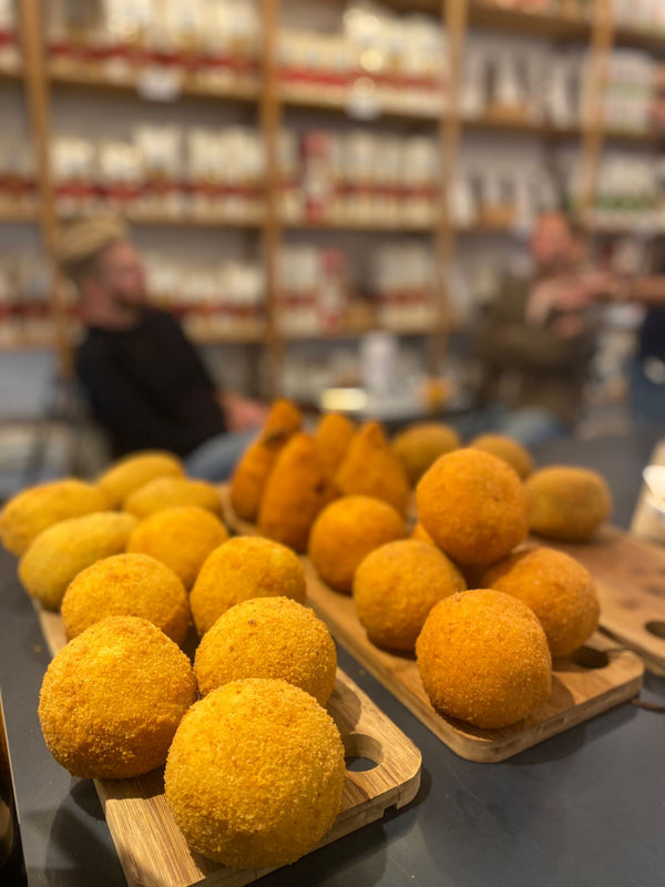 Tuesday 9.9 Arancini Night: Hot Arancini, Cold Beer, Good Vibes.