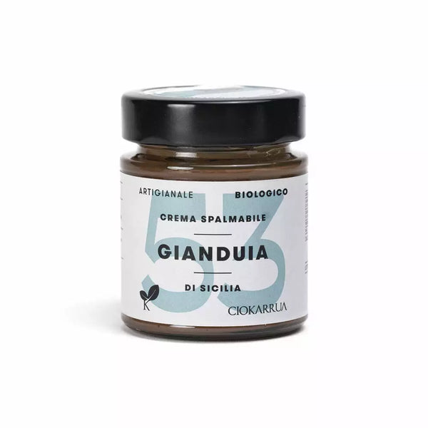 Crema Spalmabile Gianduia di Sicilia BIO