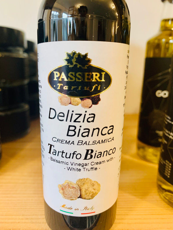 Balsamic Vinegar cream with White Truffle - Crema balsamico al Tartufo Bianco