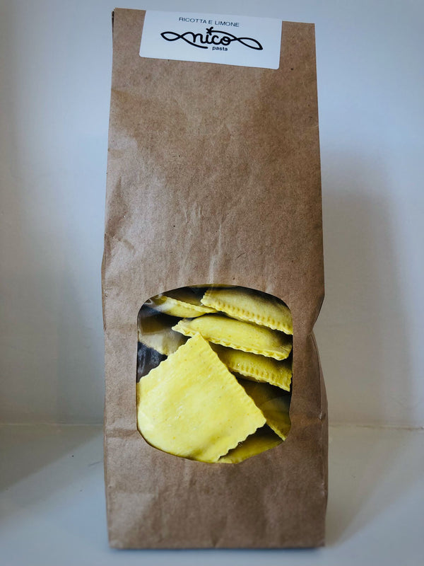 Handmade lemon ravioli (pick up only)