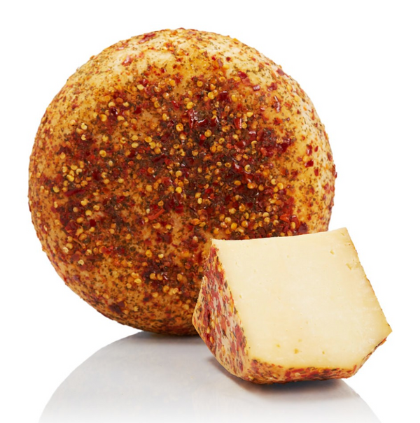 Spiced Pecorino - cured 3 months (Tuscany)