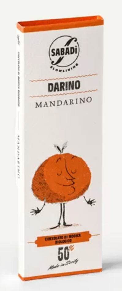 Tangerine Modica chocolate Sicily - Mandarino