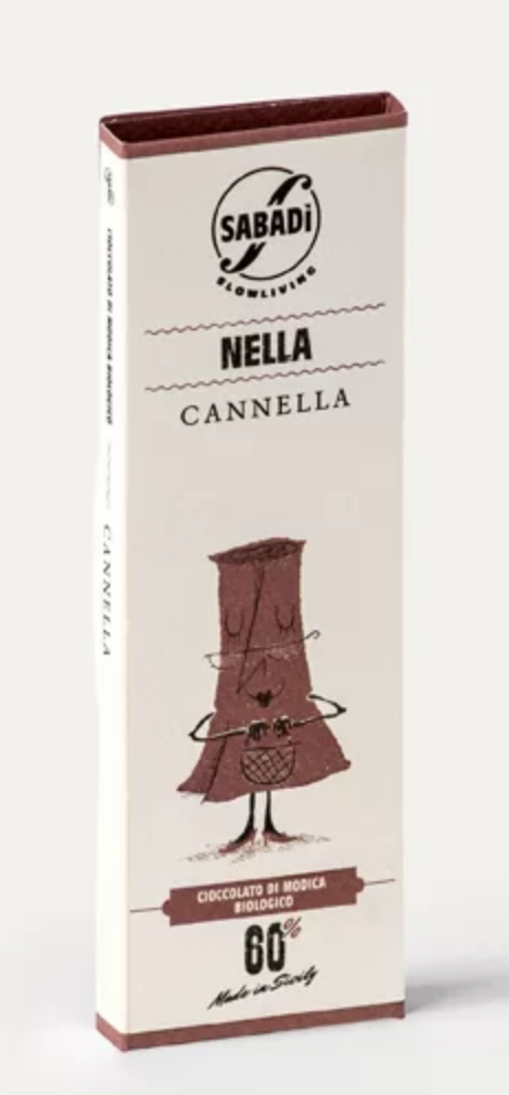 Organic Cinnamon Modica Chocolate Sicily - Cannella