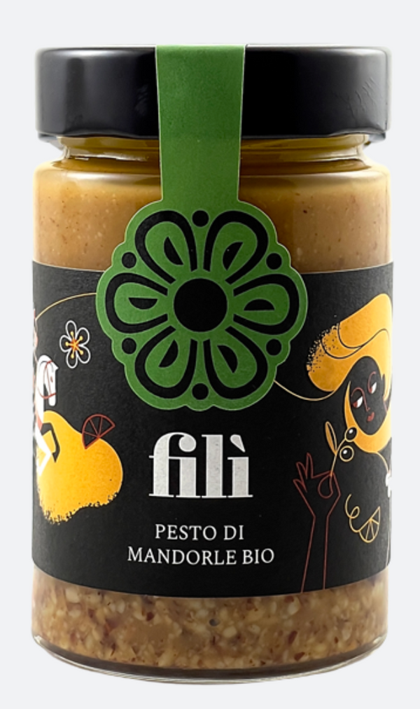 Organic Sicilian Almonds Pesto - Pesto di Mandorle Bio