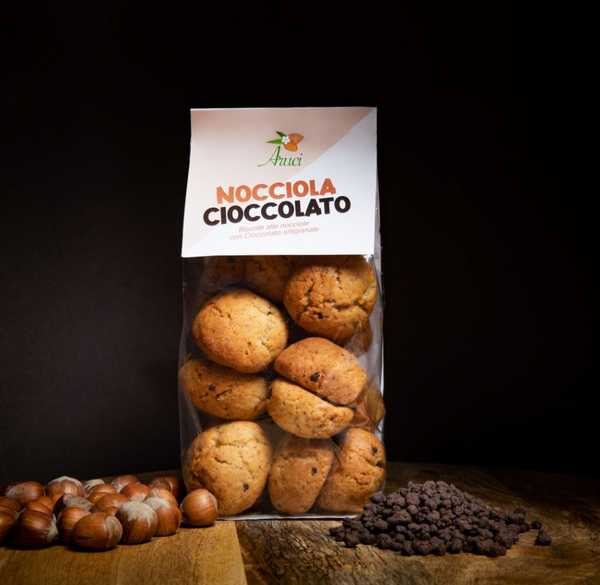 Handmade hazelnut & chocolate cookies - Nocciola e cioccolato