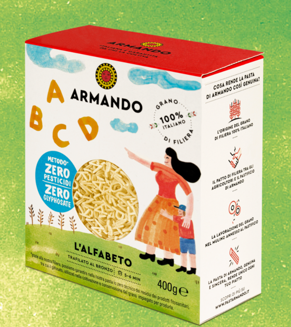 Kids pasta: alphabet - L'Alfabeto