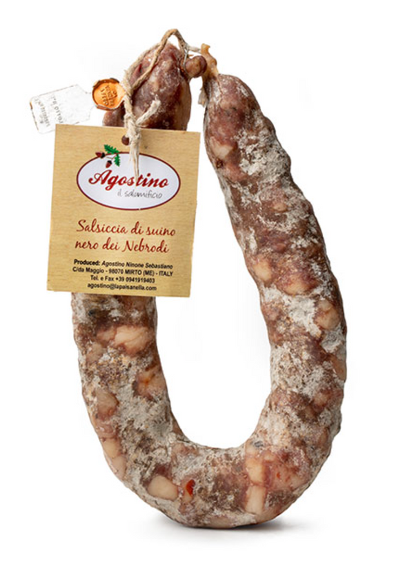 Salsiccia Suino Nero dei Nebrodi - Slow Food Presidium