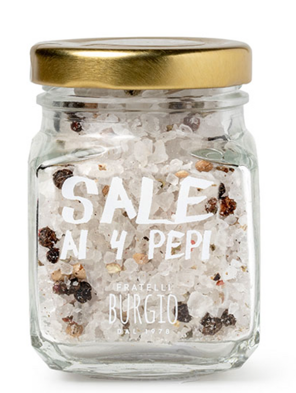 Sea salt with 4 peppers - Sale ai 4 Pepi