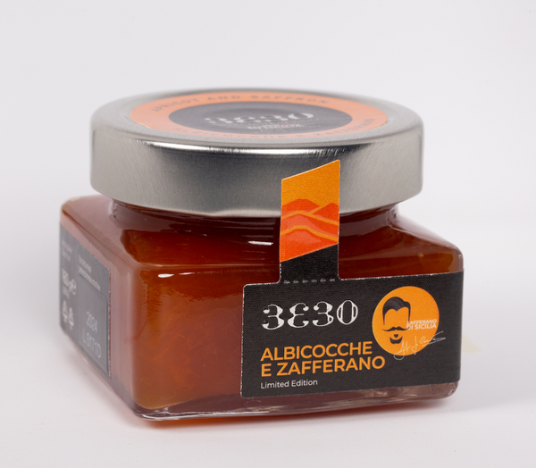 Saffron & Apricot Jam Sicily - Albicocche e Zafferano
