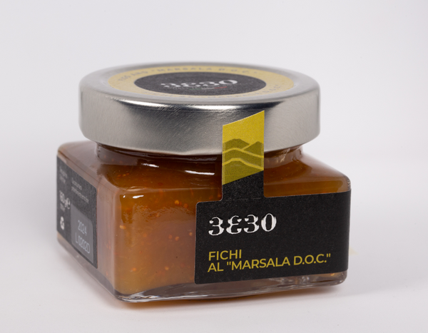 Figs with Marsala Wine jam Sicily - Fichi al Marsala DOC
